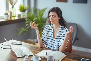 Mental serenity in the workplace