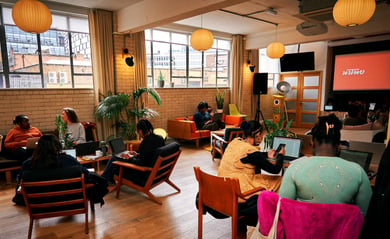 Communal spaces in hotels