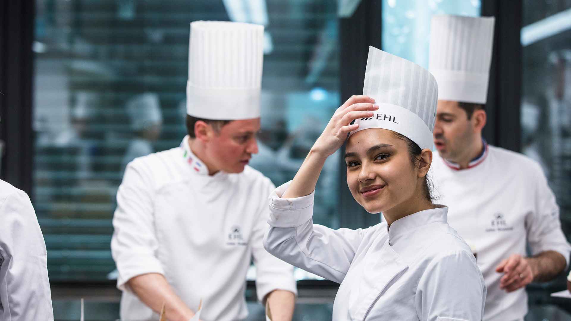 EHL student pastry workshop