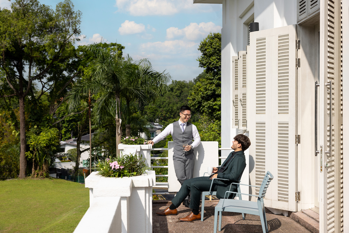 EHL Campus (Singapore) balcony