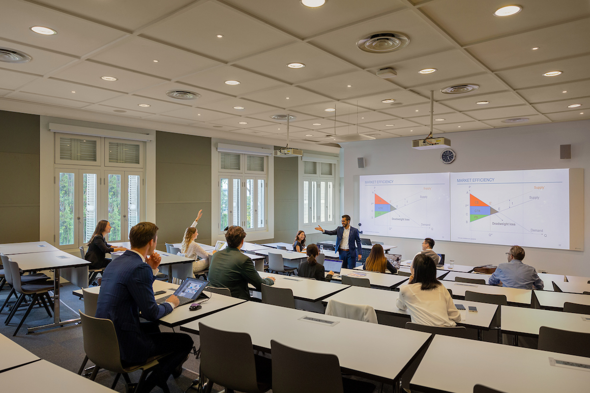 EHL Campus (Singapore) lecture hall