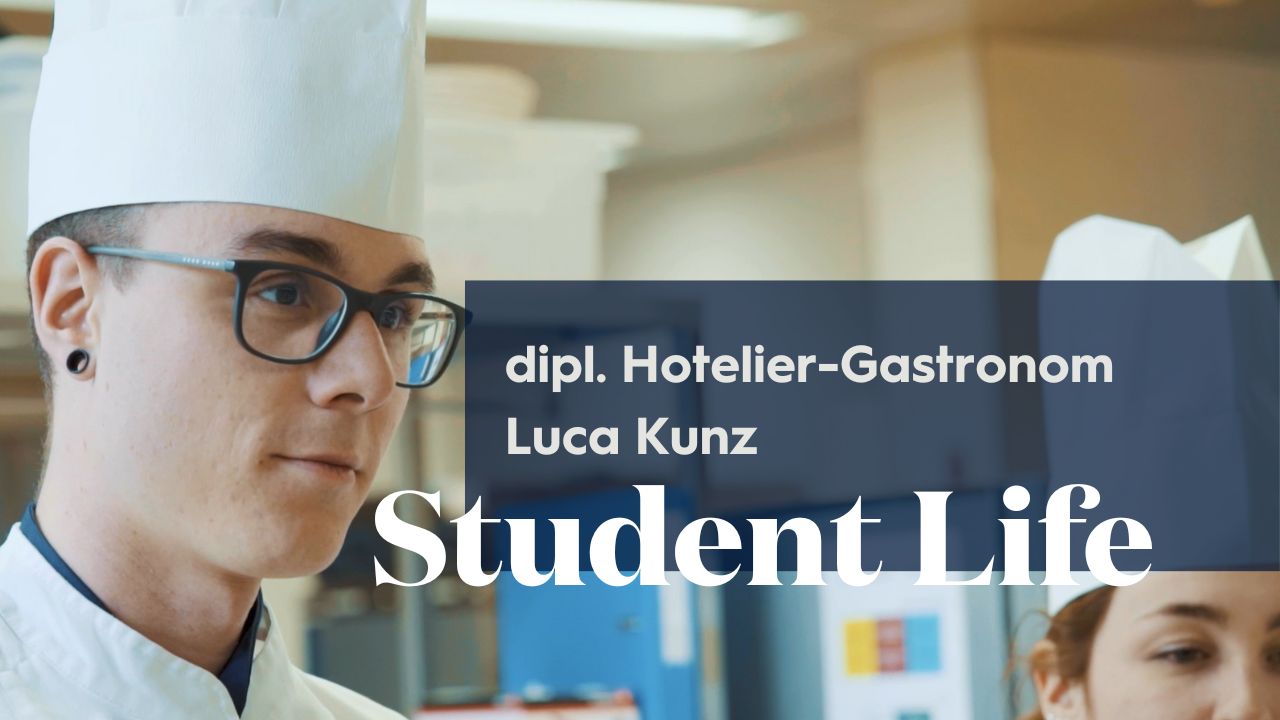Einblick ins HF-Studium mit Luca, Student der EHL Passugg